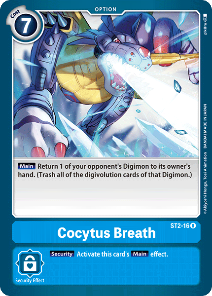 Cocytus Breath - ST2-16 U - Starter Deck 02: Cocytus Blue | Viridian Forest