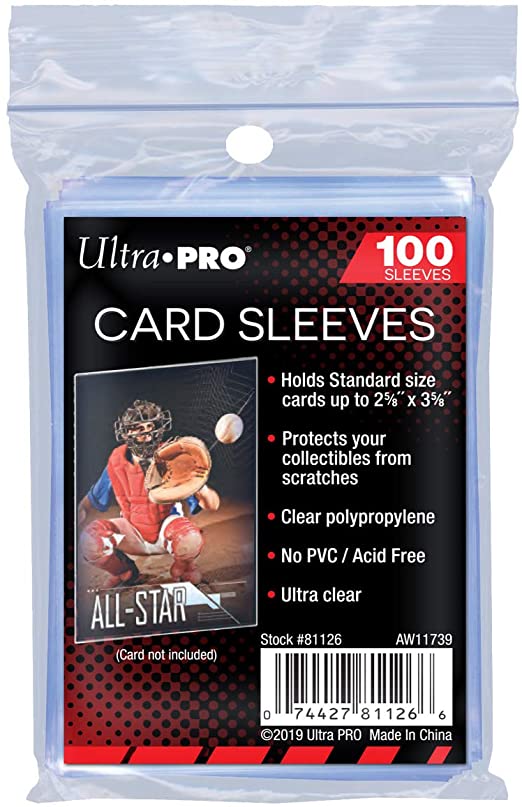 Ultra Pro Card Sleeves - Clear Sleeves (100) | Viridian Forest