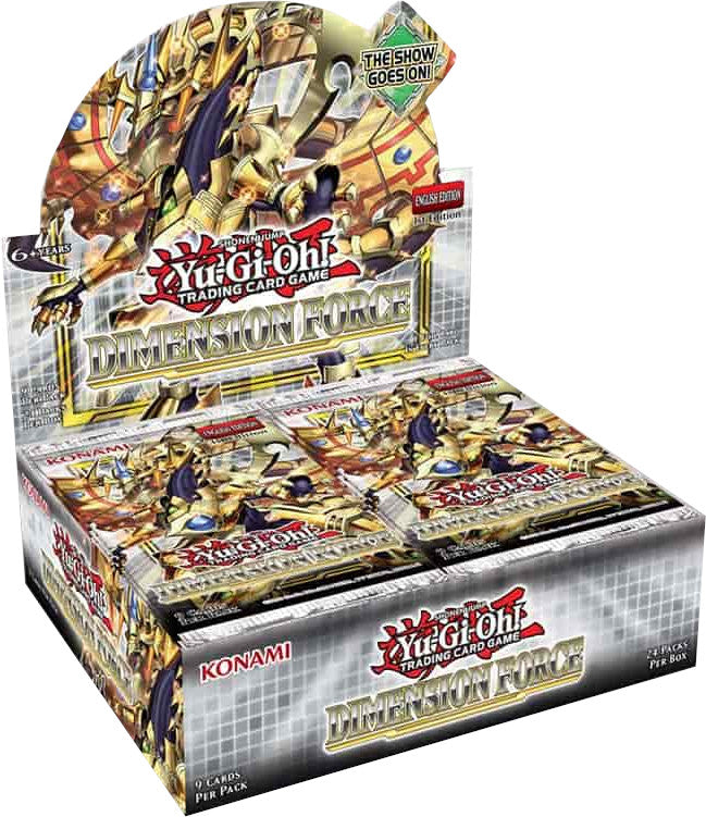 Yu-Gi-Oh! Dimension Force - Booster Box (1st Edition) | Viridian Forest