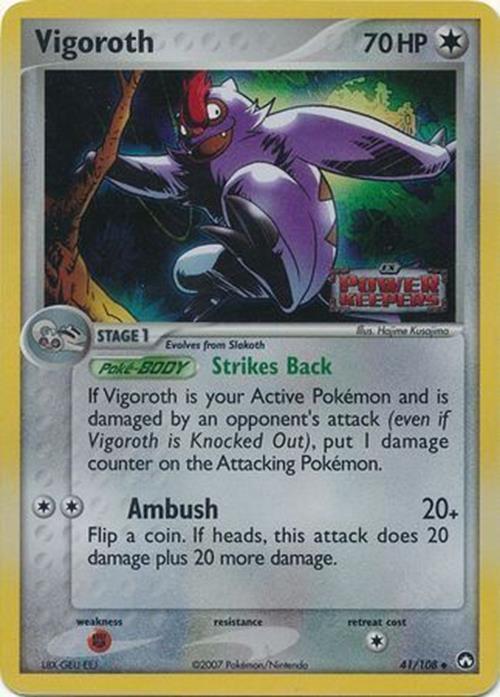 Vigoroth (41/108) (Stamped) [EX: Power Keepers] | Viridian Forest