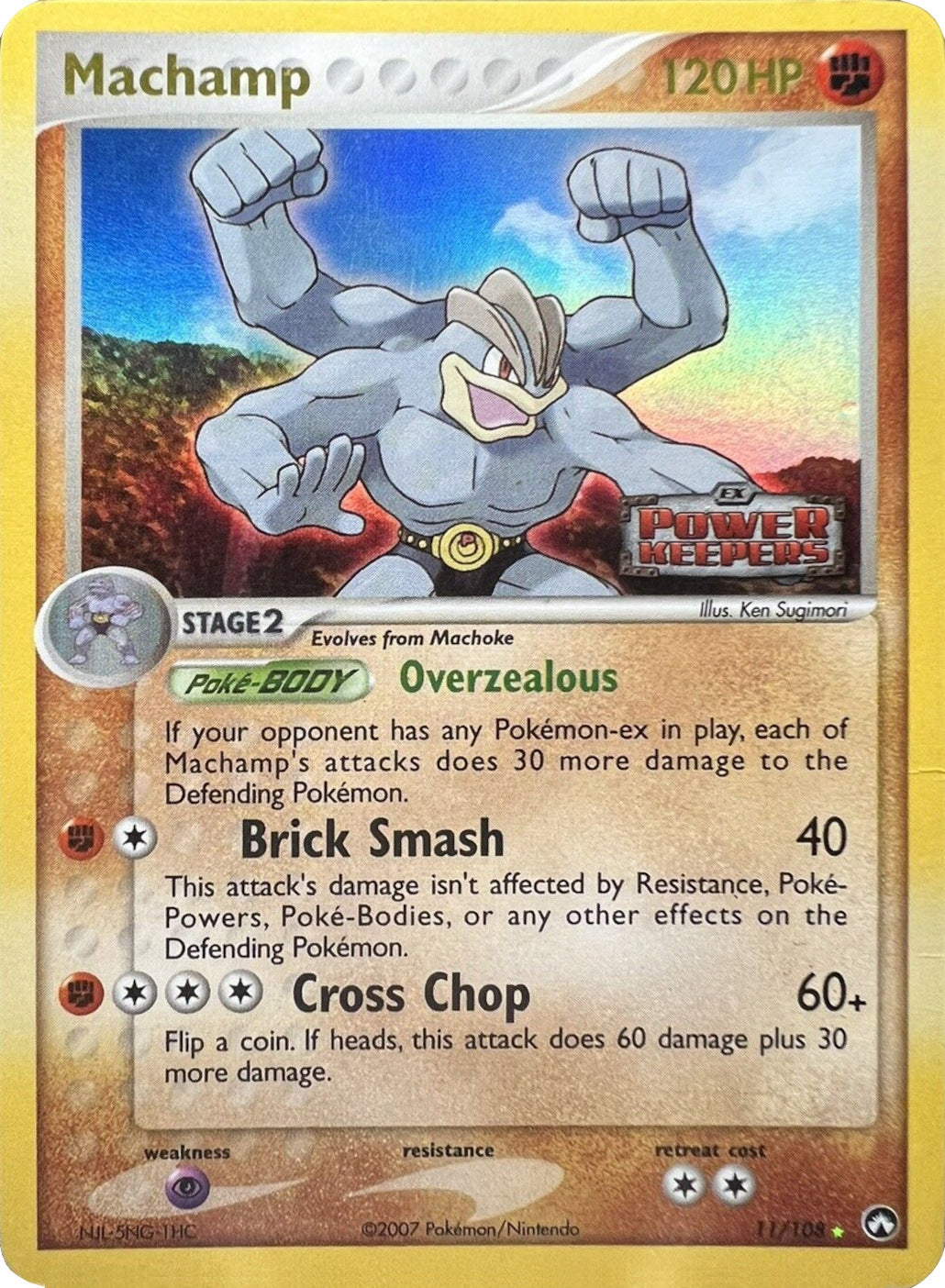 Machamp (11/108) (Stamped) [EX: Power Keepers] | Viridian Forest