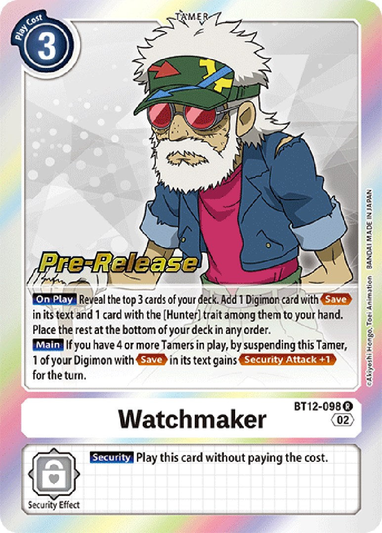 Watchmaker [BT12-098] [Across Time Pre-Release Cards] | Viridian Forest