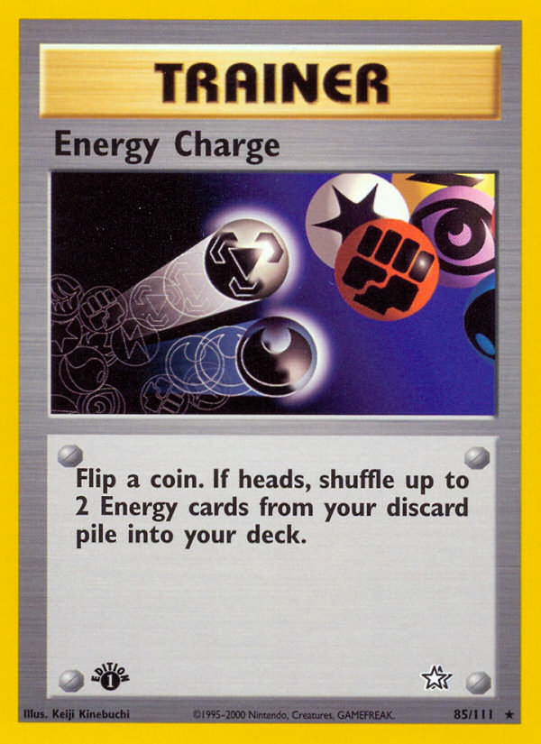 Energy Charge (85/111) [Neo Genesis 1st Edition] | Viridian Forest