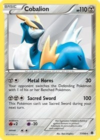 Cobalion - 77/98 - Emerging Powers - Holo | Viridian Forest