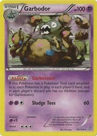Garbodor - 54/124 - Dragons Exalted - Holo | Viridian Forest