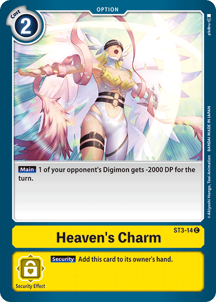 Heaven's Charm - ST3-14 C - Starter Deck 03: Heaven's Yellow | Viridian Forest