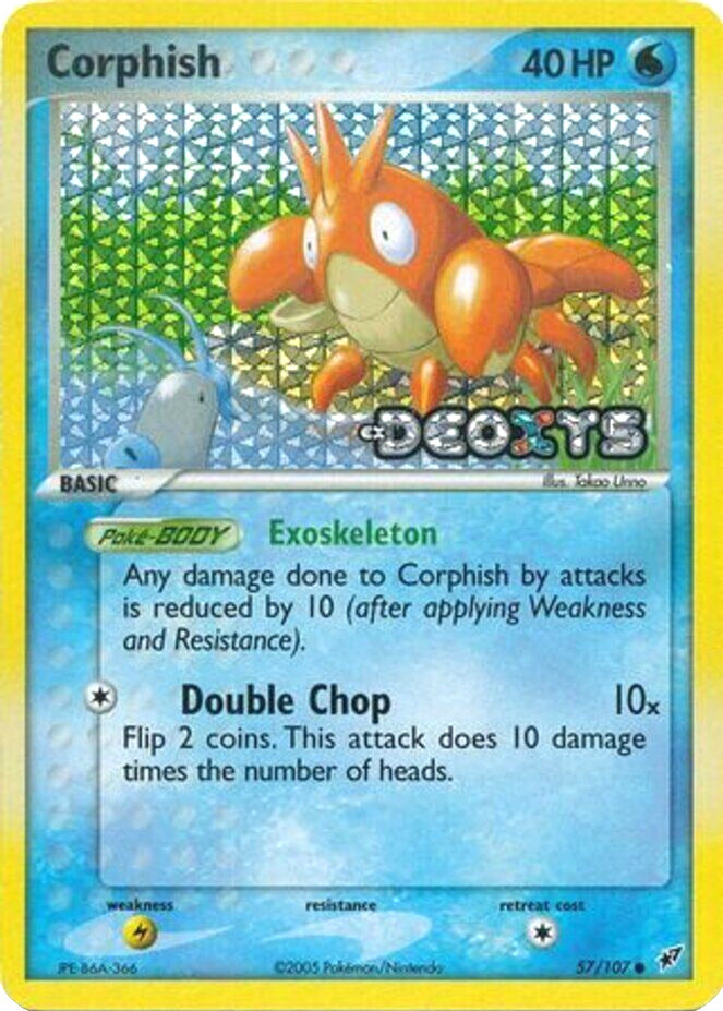 Corphish (57/107) (Stamped) [EX: Deoxys] | Viridian Forest