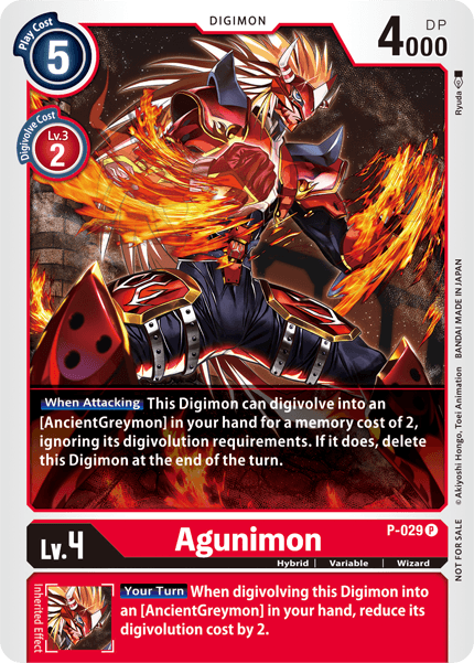 Agunimon [P-029] [Revision Pack Cards] | Viridian Forest