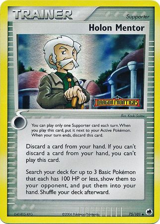 Holon Mentor (75/101) (Stamped) [EX: Dragon Frontiers] | Viridian Forest