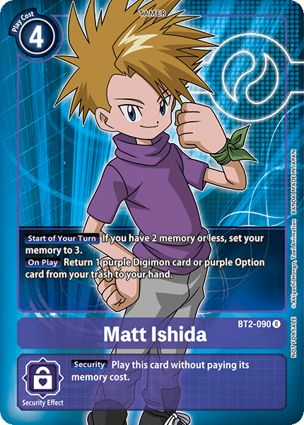 Matt Ishida (Box Topper) - BT2-090 R - Ultimate Power | Viridian Forest