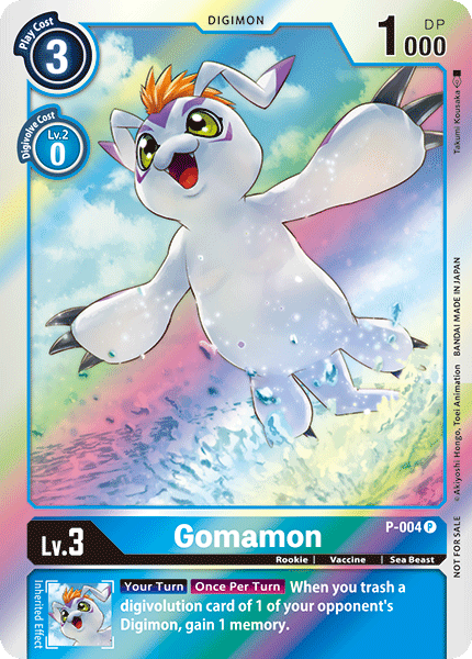 Gomamon - P-004 P - Promo | Viridian Forest