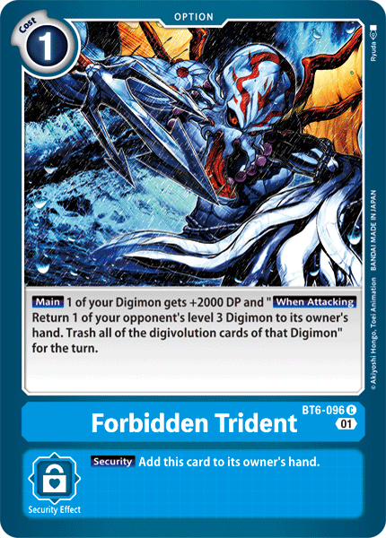 Forbidden Trident - BT6-096 C - Double Diamond | Viridian Forest