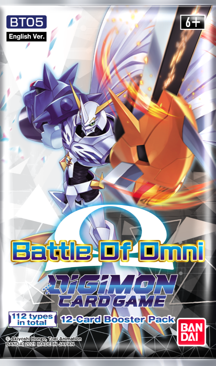 DIGIMON CARD GAME - BT05 BATTLE OF OMNI - BOOSTER PACK | Viridian Forest