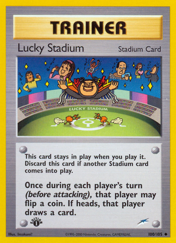 Lucky Stadium (100/105) [Neo Destiny 1st Edition] | Viridian Forest