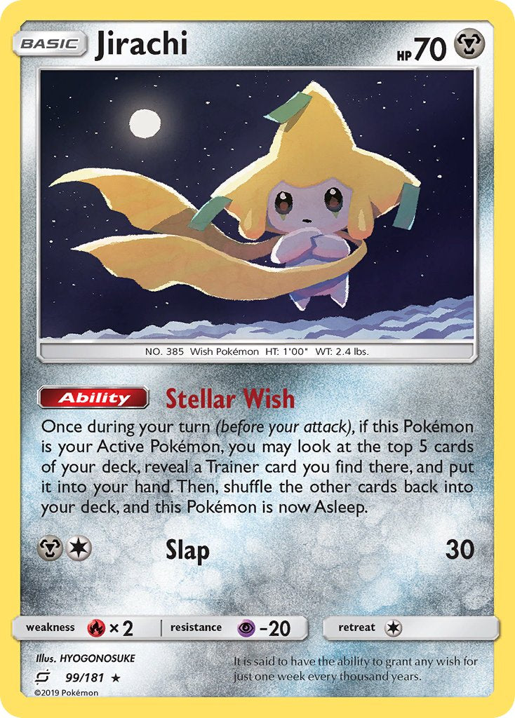 Jirachi - 99/181 - Team Up - Holo | Viridian Forest