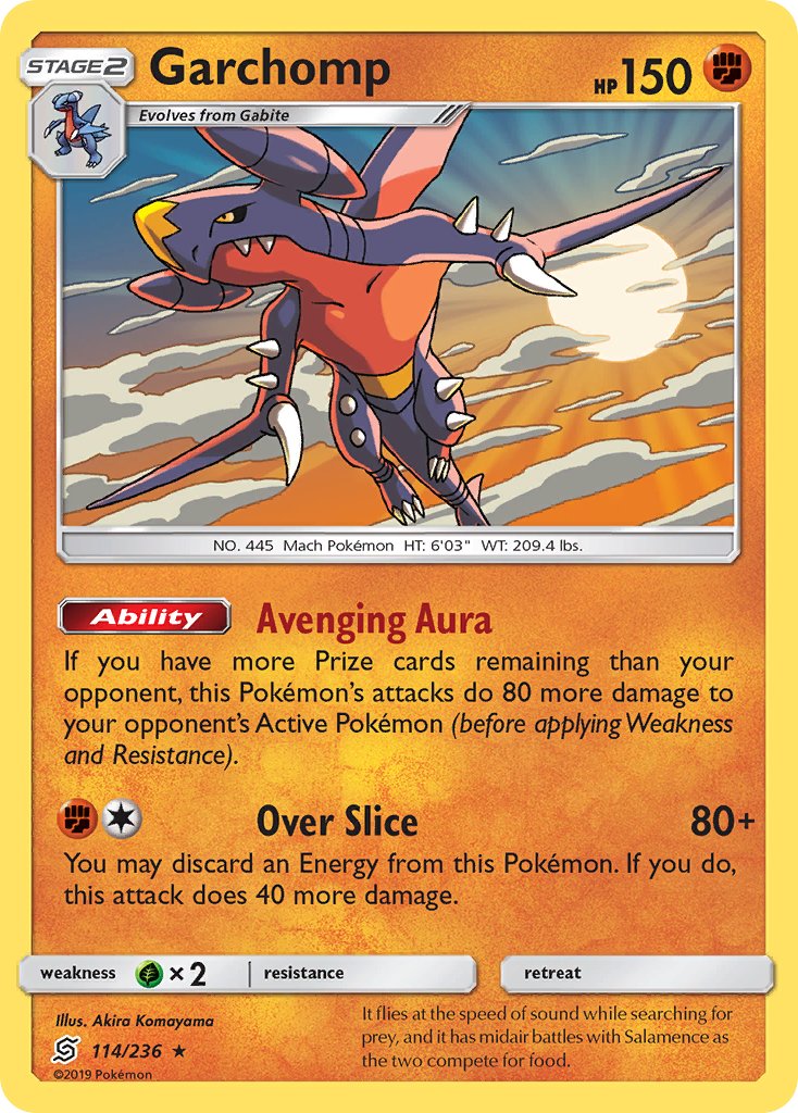 Garchomp - 114/236 - Unified Minds - Holo | Viridian Forest