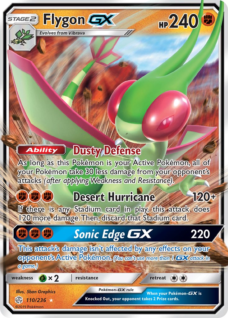 Flygon GX - 110/236 - Cosmic Eclipse - Ultra Rare | Viridian Forest