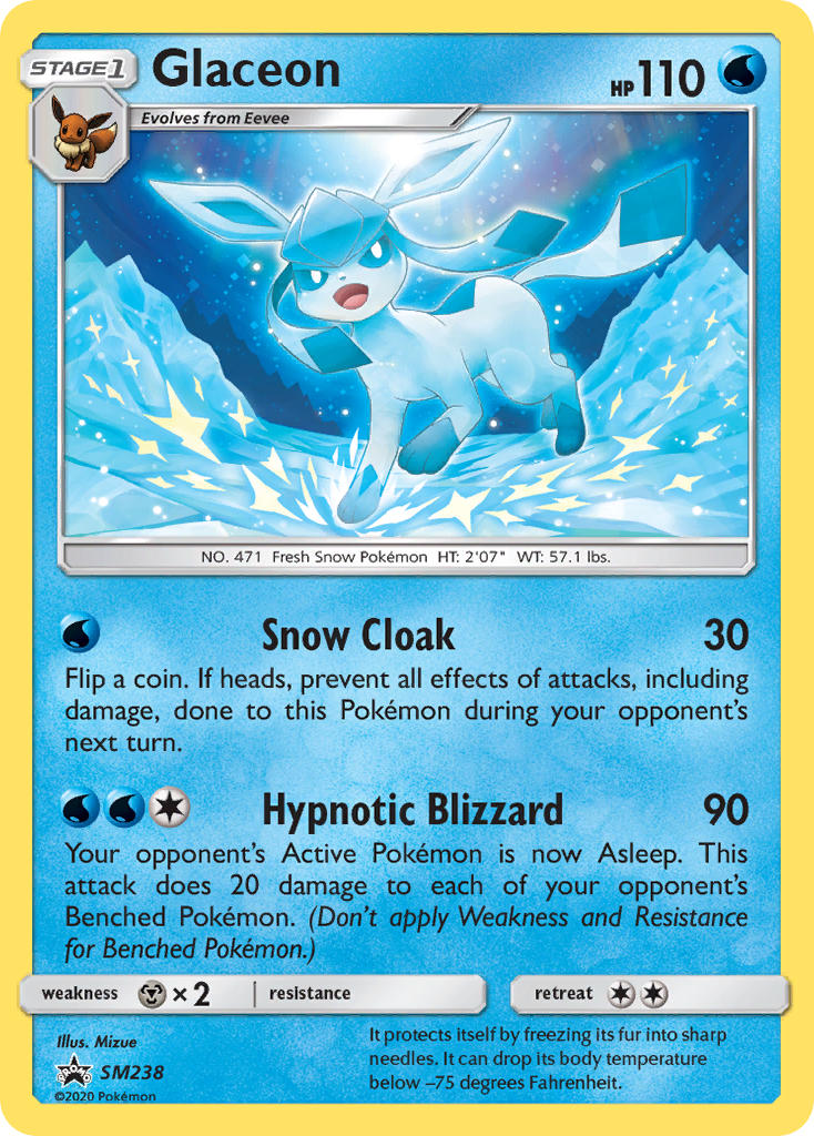 Glaceon - SM238 - SM Promo | Viridian Forest