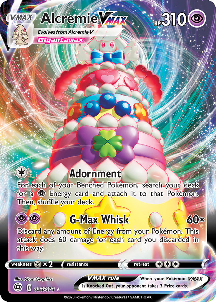 Alcremie VMAX - 023/073 - Champions Path - Ultra Rare | Viridian Forest