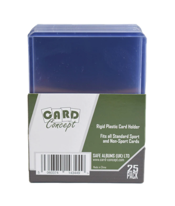 Card Concept Toploaders - 3"x4" Clear Rigid Card Holder (25) | Viridian Forest