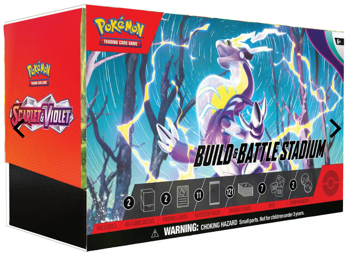Pokémon Trading Card Game - SV01 - Scarlet & Violet Base Set - Build & Battle Box Stadium | Viridian Forest