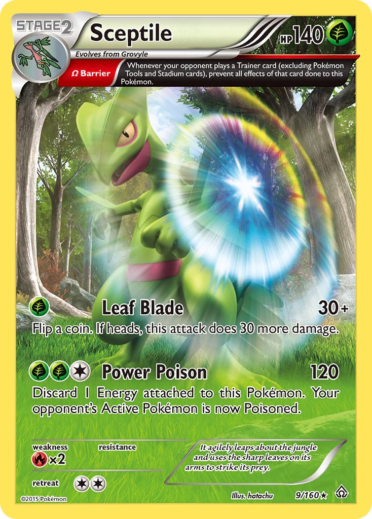 Sceptile - 9/160 - Primal Clash - Holo | Viridian Forest