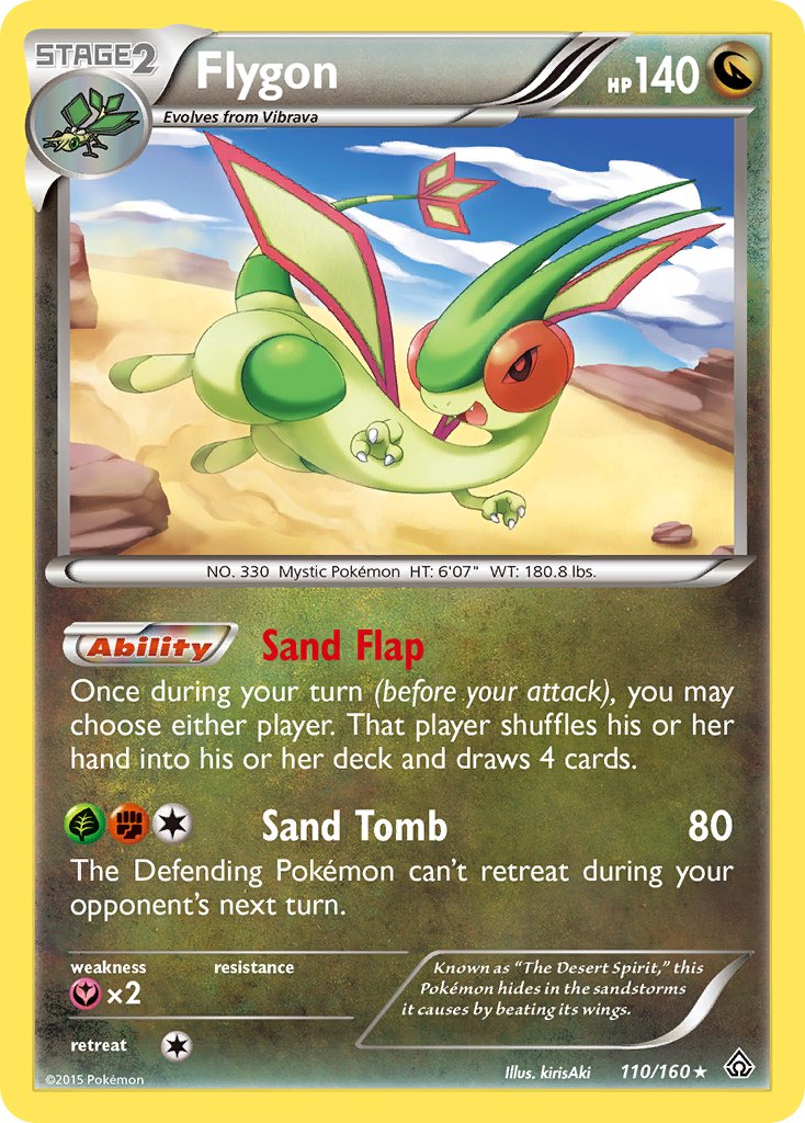 Flygon - 110/160 - Primal Clash - Holo | Viridian Forest