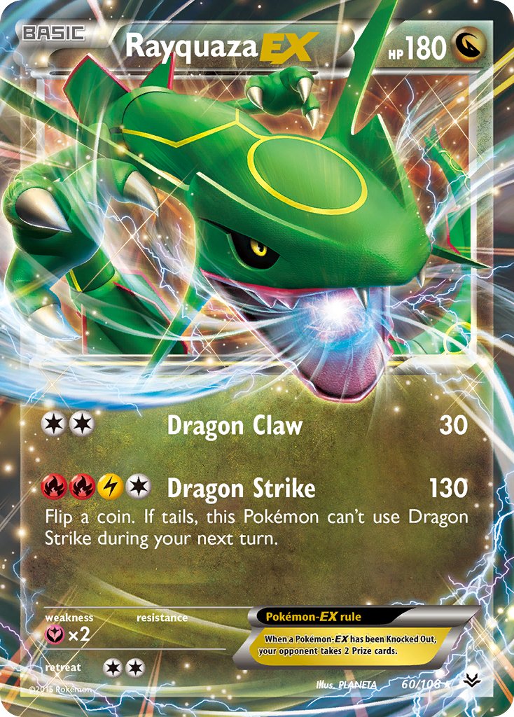 Rayquaza EX - 60/108 - Roaring Skies - Ultra Rare | Viridian Forest
