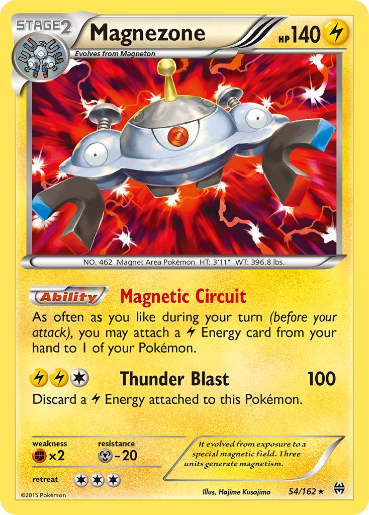 Magnezone - 54/162 - BREAKthrough - Holo | Viridian Forest