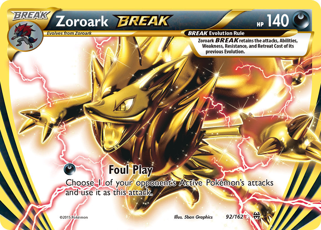 Zoroark BREAK - 92/162 - BREAKthrough - Break | Viridian Forest