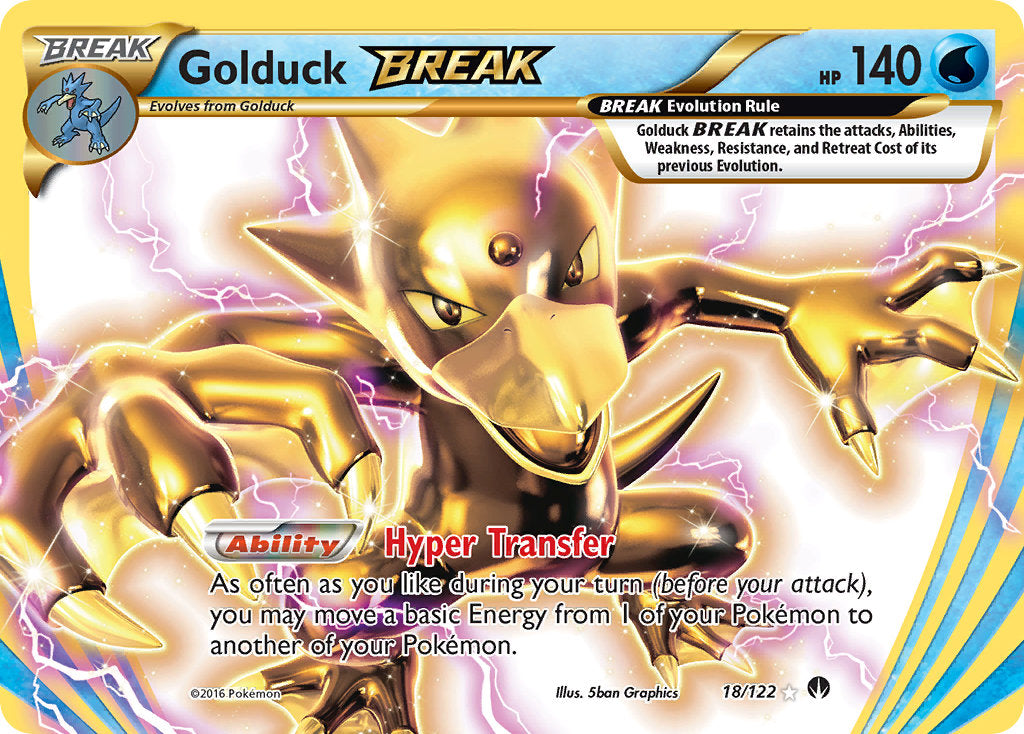 Golduck BREAK - 18/122 - BREAKpoint - Break | Viridian Forest