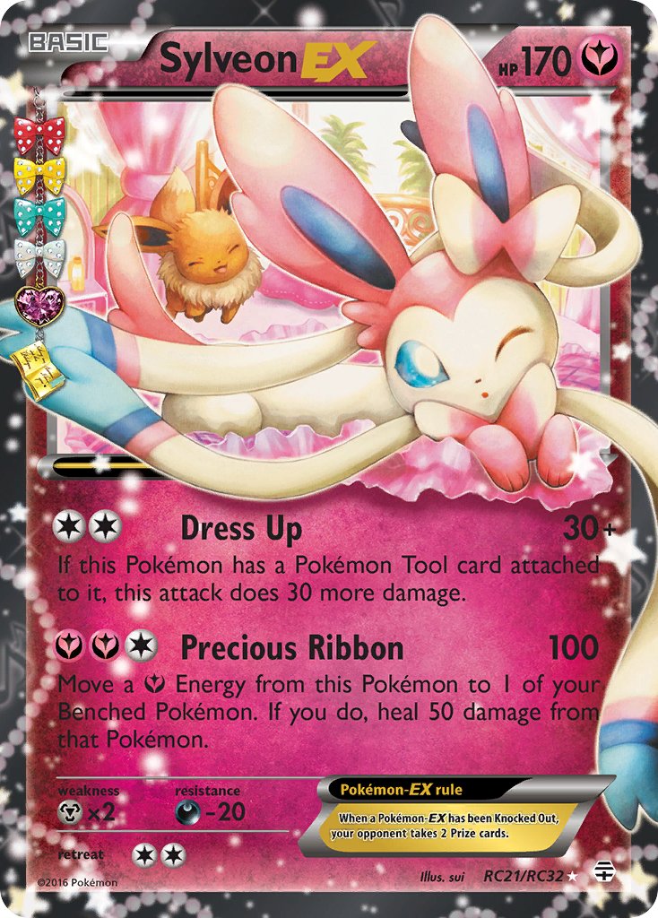 Sylveon EX - RC21/RC32 - Generations - Ultra Rare | Viridian Forest