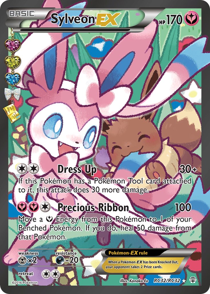 Sylveon EX - RC32/RC32 - Generations - Full Art | Viridian Forest