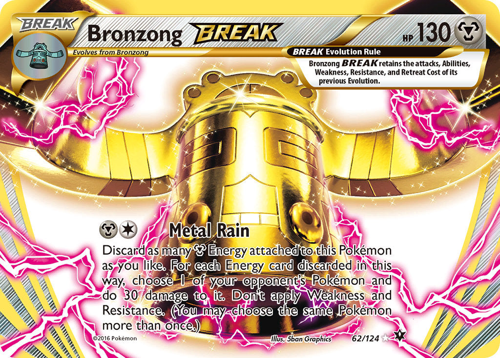 Bronzong BREAK - 62/124 - Fates Collide - Break | Viridian Forest