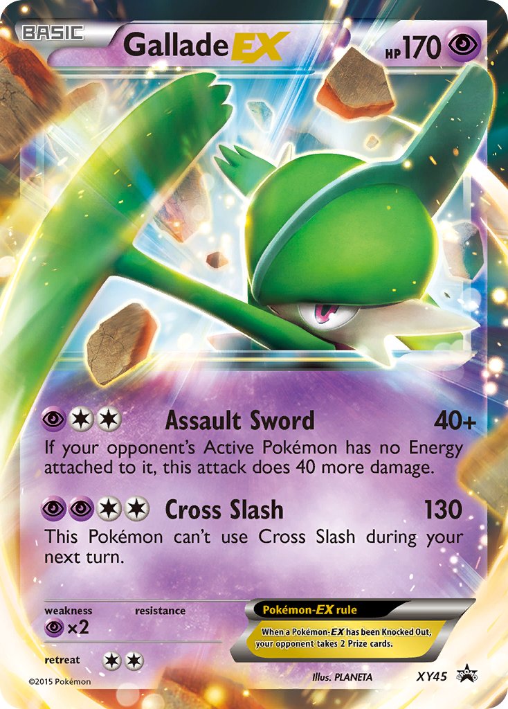 Gallade EX - XY45 - XY Promo | Viridian Forest