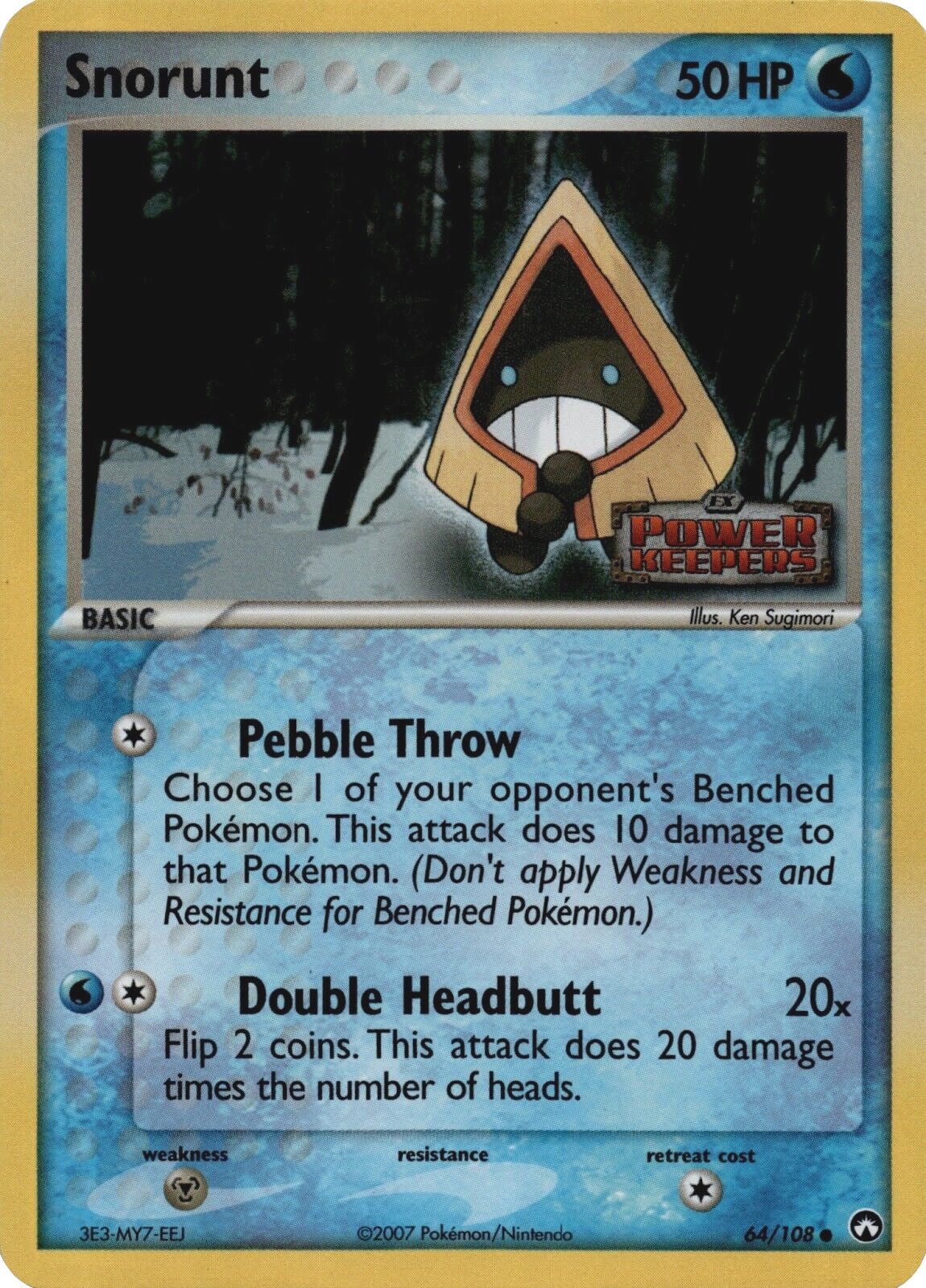 Snorunt (64/108) (Stamped) [EX: Power Keepers] | Viridian Forest