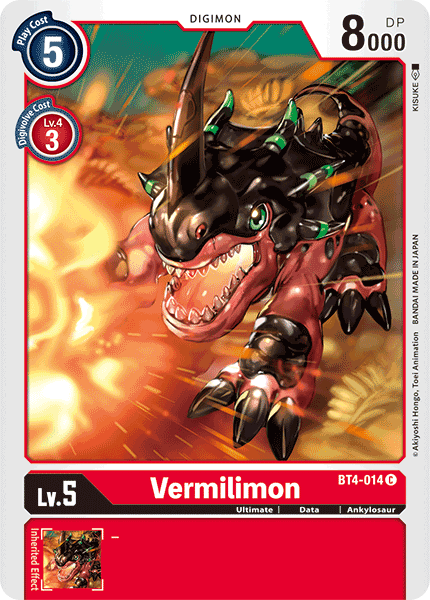 Vermilimon - BT4-014 C - Great Legend | Viridian Forest
