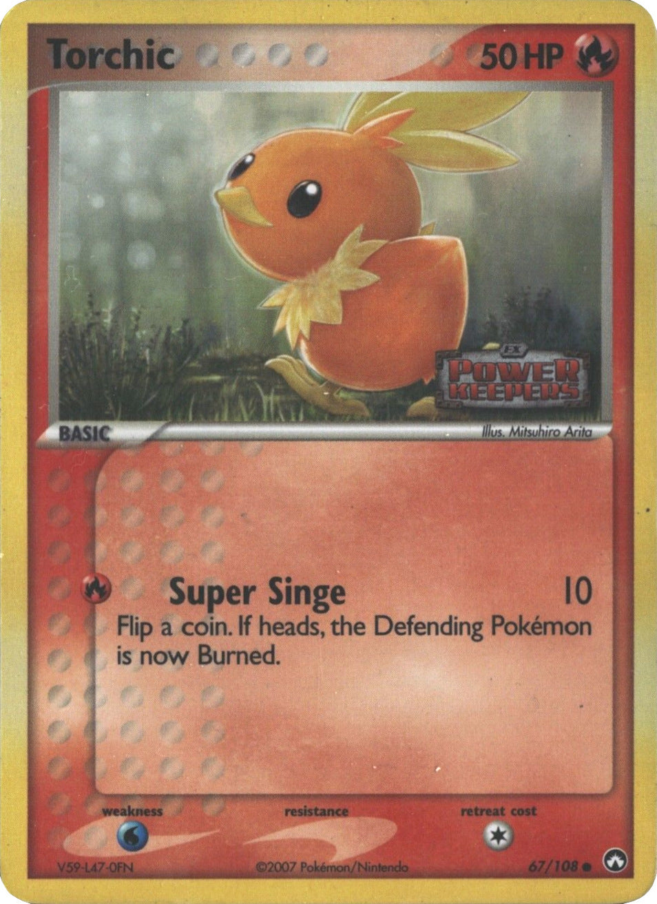 Torchic (67/108) (Stamped) [EX: Power Keepers] | Viridian Forest