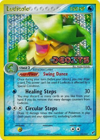 Ludicolo (10/107) (Stamped) [EX: Deoxys] | Viridian Forest