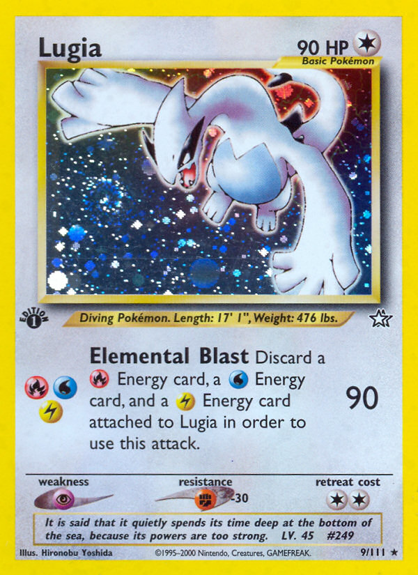 Lugia (9/111) [Neo Genesis 1st Edition] | Viridian Forest