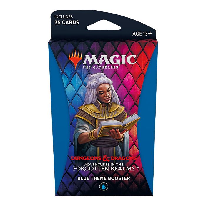 MAGIC: THE GATHERING DUNGEONS & DRAGONS: ADVENTURES IN THE FORGOTTEN REALMS THEME BOOSTER PACK - BLUE | Viridian Forest