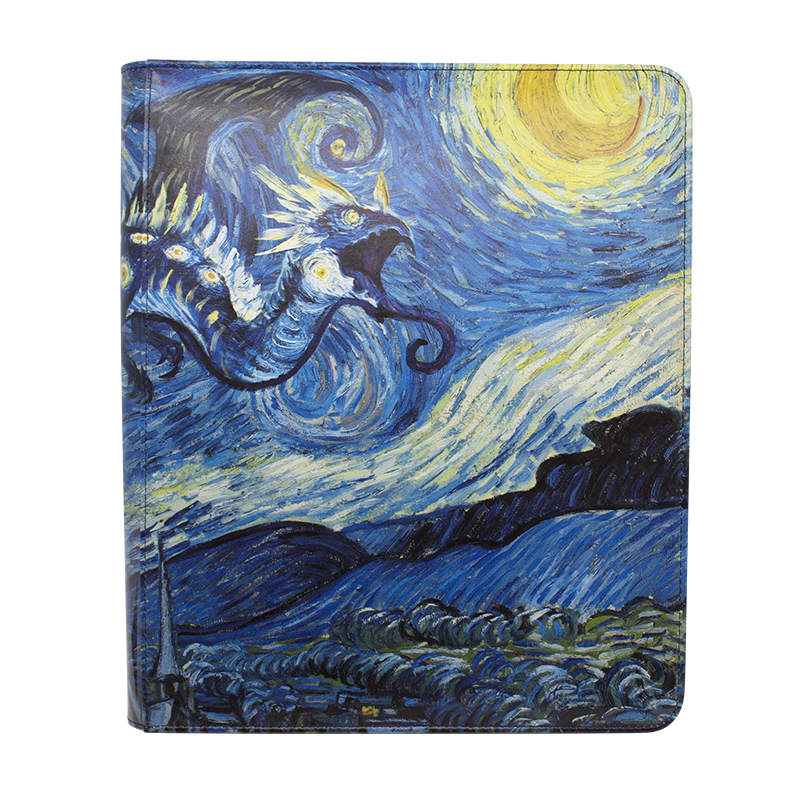 Dragon Shield - Card Codex Zip Portfolio – Starry Night | Viridian Forest