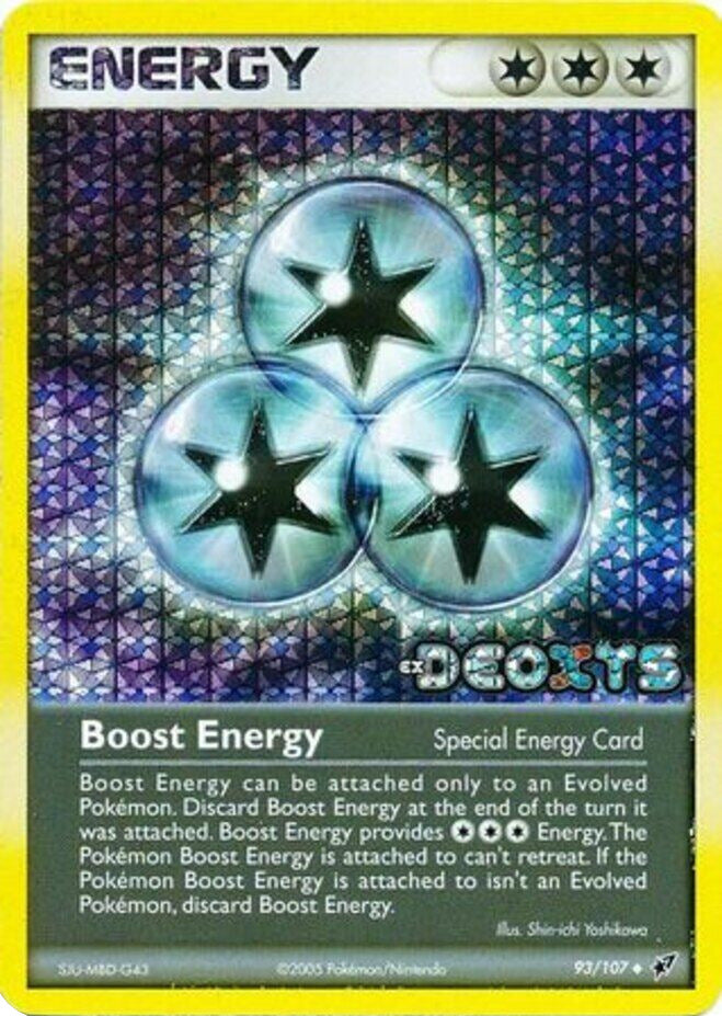 Boost Energy (93/107) (Stamped) [EX: Deoxys] | Viridian Forest
