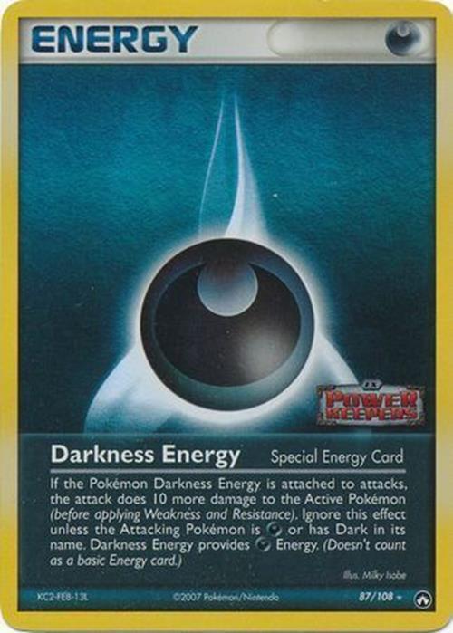 Darkness Energy (87/108) (Stamped) [EX: Power Keepers] | Viridian Forest