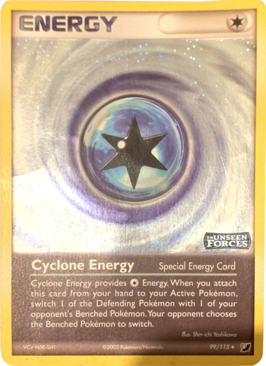 Cyclone Energy (99/115) (Stamped) [EX: Unseen Forces] | Viridian Forest