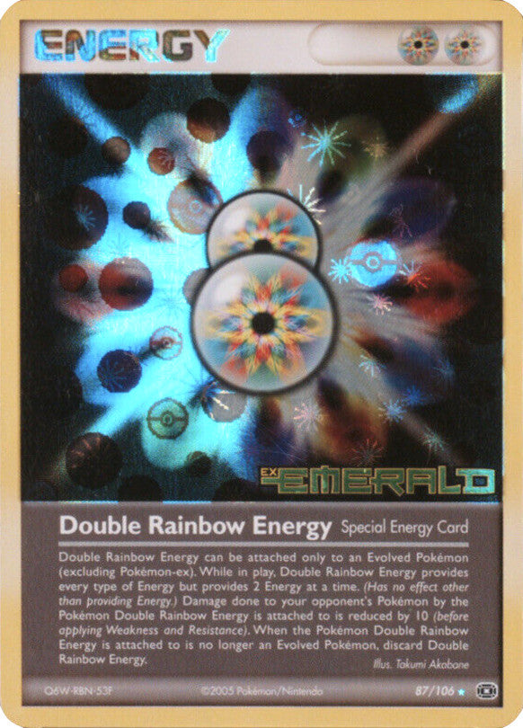 Double Rainbow Energy (87/106) (Stamped) [EX: Emerald] | Viridian Forest