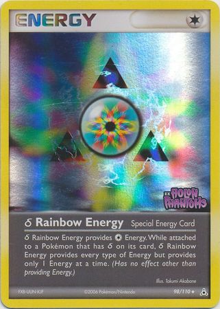 Rainbow Energy (98/110) (Delta Species) (Stamped) [EX: Holon Phantoms] | Viridian Forest