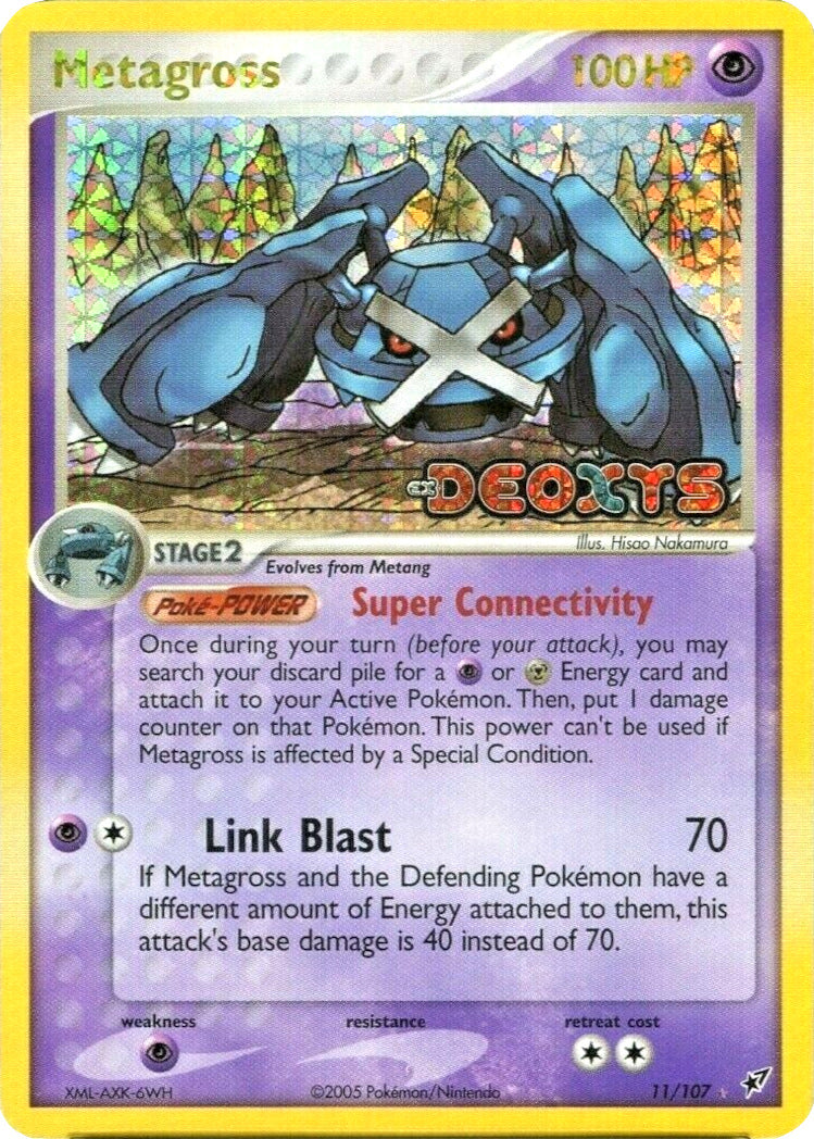 Metagross (11/107) (Stamped) [EX: Deoxys] | Viridian Forest