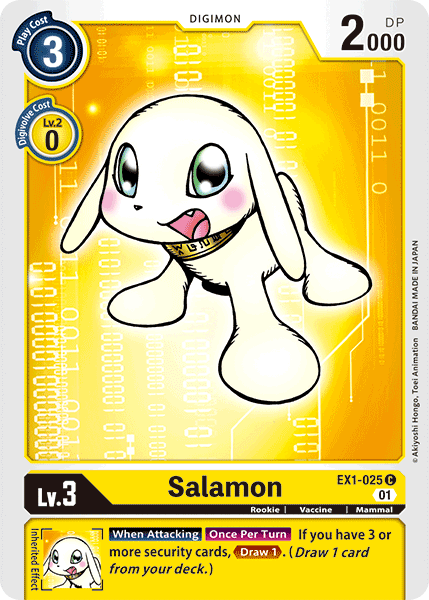 Salamon - EX1-025 C - EX01 Classic Collection | Viridian Forest