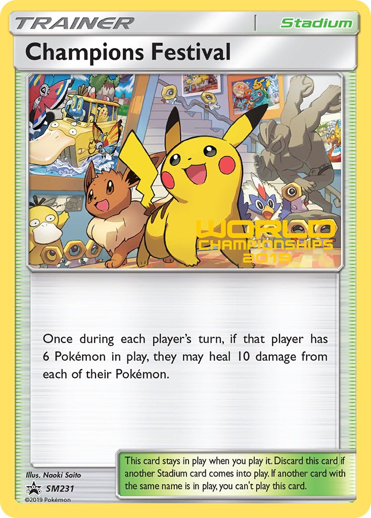 Champions Festival 2019 (Top Thirty Two) [SM Black Star Promos] | Viridian Forest
